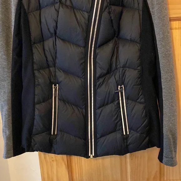 Blanc Noir 80%Down 20%Feather Fill Combination Puffer NeverUsed